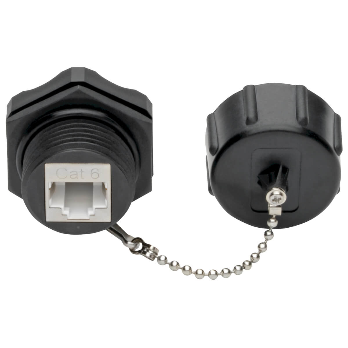 Conector Keystone TRIPP-LITE N206-KJ01-IND - Cat6 / Cat5e, Negro Conector Keystone TRIPP-LITE N206-KJ01-IND - Cat6 / Cat5e, Negro